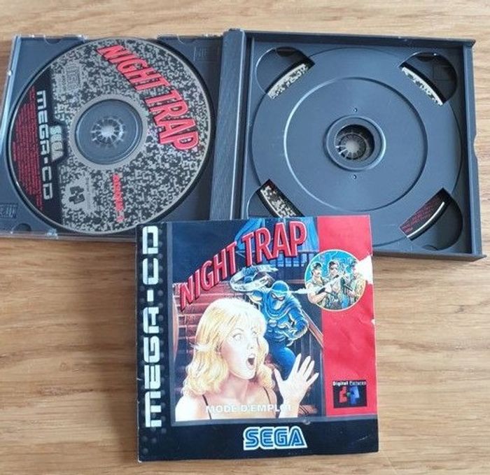 Jeu Sega Mega Cd Night Trap Mega-CD Complet notice version Fr - photo numéro 7