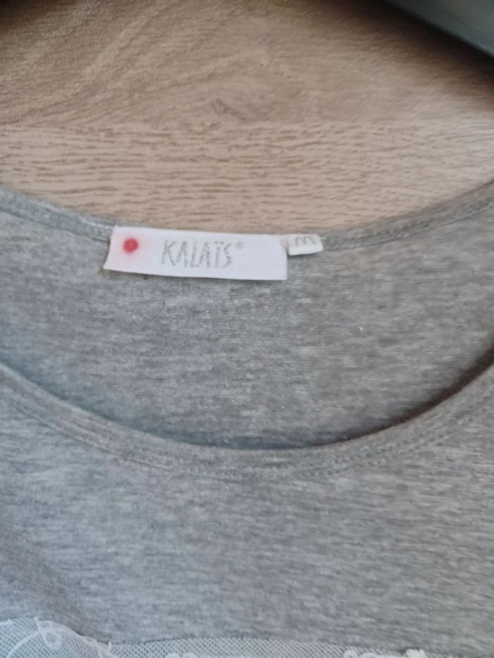 Tee shirt manches longues femme neuf Taille 38 Kalais - photo numéro 4