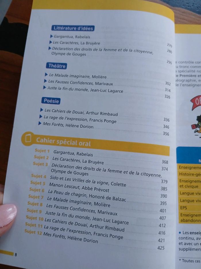 Annales français du bac 2024 - photo numéro 8