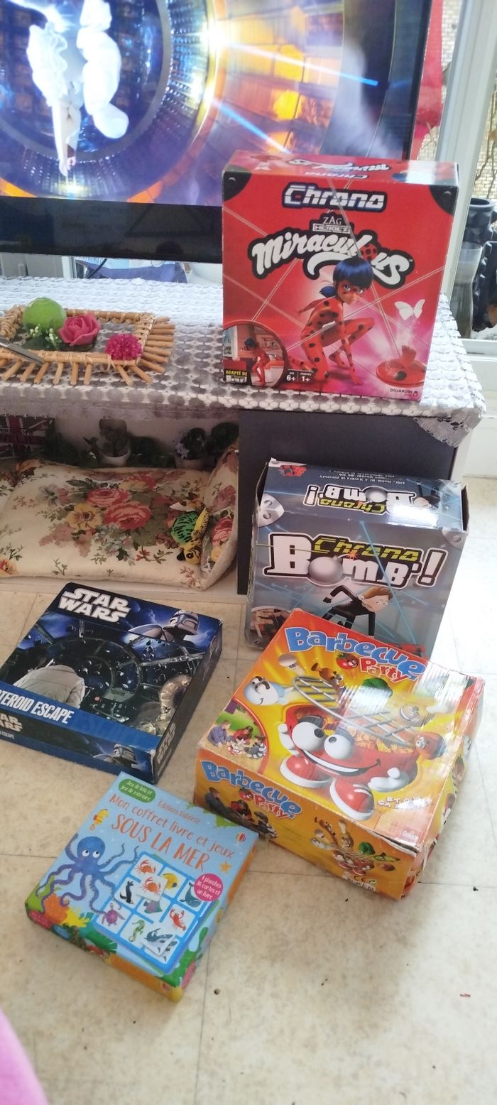 Lot de jeux de société enfants 👛