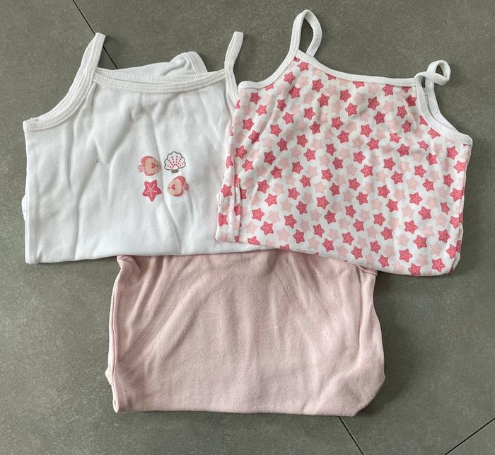 Lot 3 bodies Okaidi BBF - 12mois