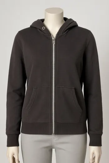 Gilet à capuche zippé – Taille 15 ans / 170 cm – Bon état