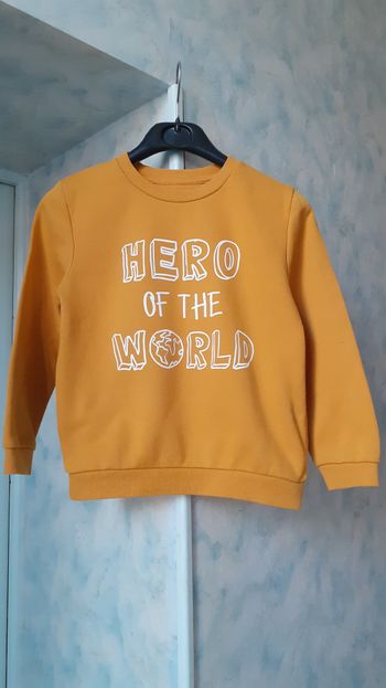 Sweat garçon 6-7 ans