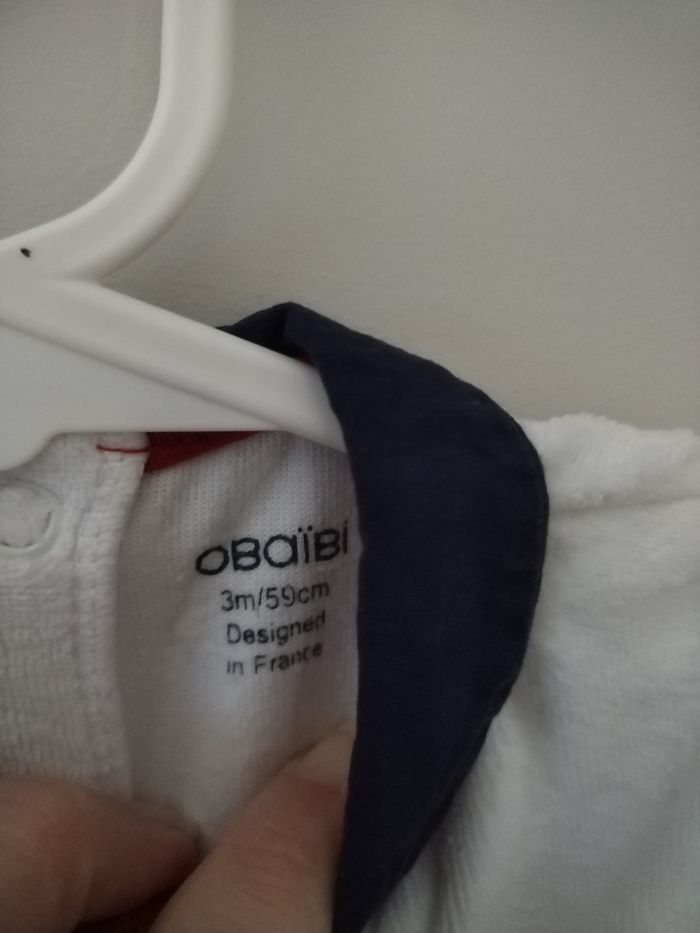 Pyjama Noël bébé garçon 3 mois Okaïdi Obaibi - photo numéro 5