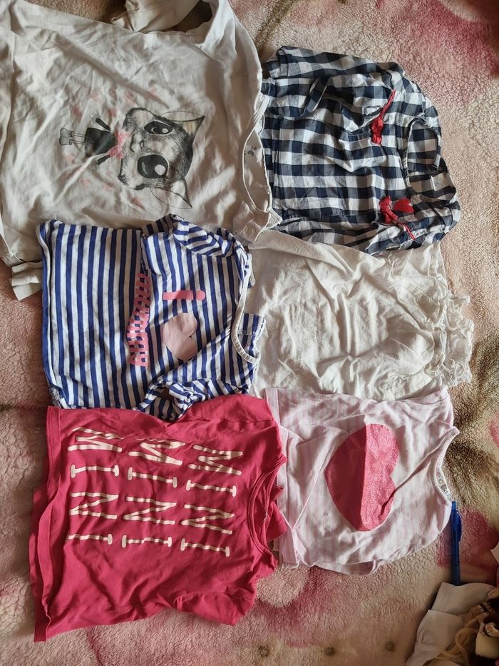 Tee-shirt fille 12 mois - photo numéro 6