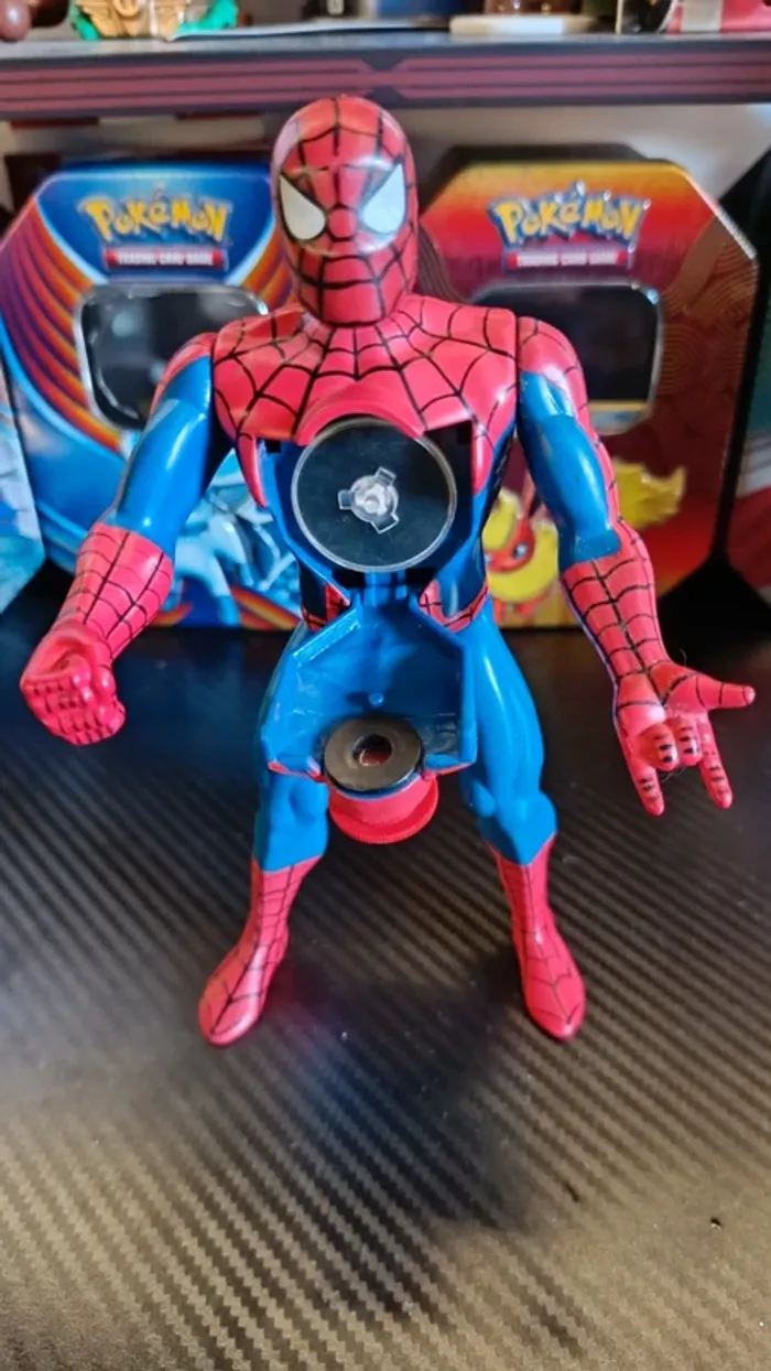 Figurine spiderman projecteur 1994