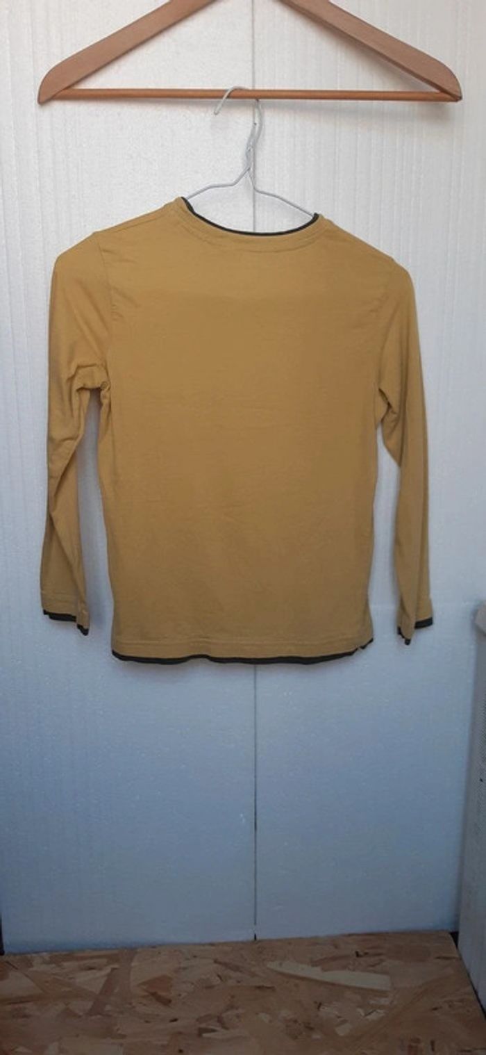 Tee-shirt 8ans 126cm manches longues - photo numéro 2