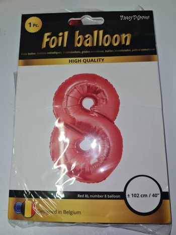 Ballon chiffre 8