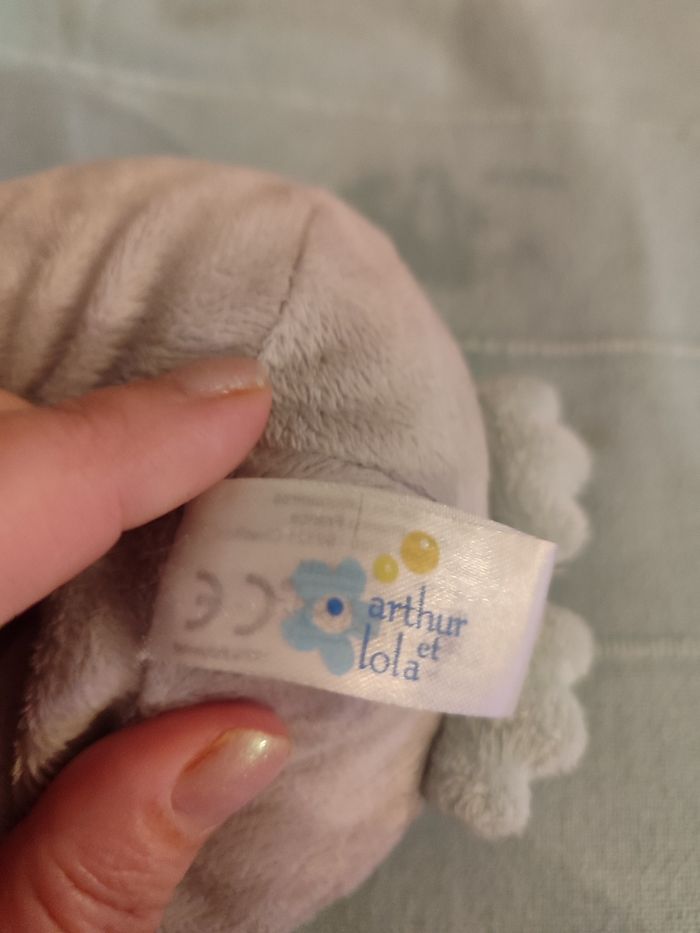 Doudou chouette Arthur et lola - photo numéro 3