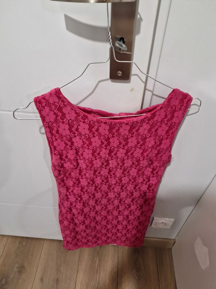 Tunique rose fuchsia