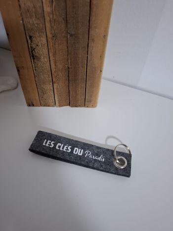 Porte clés personnalisé - Neuf