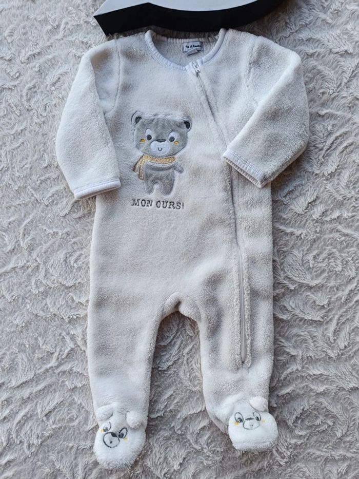 Pyjama surpyjama combinaison Garçon 6 mois mon ours Pat et Ripaton - photo numéro 2