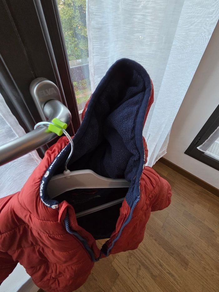 Doudoune chaude imperméable garçon 9 mois - photo numéro 5
