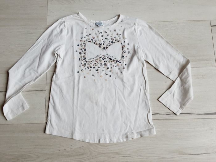 Vêtement fille tee-shirt manches longues OVS 10 ans