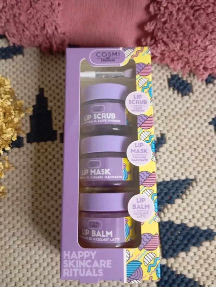 Coffret skincare pour les lèvres, cosmi, neuf