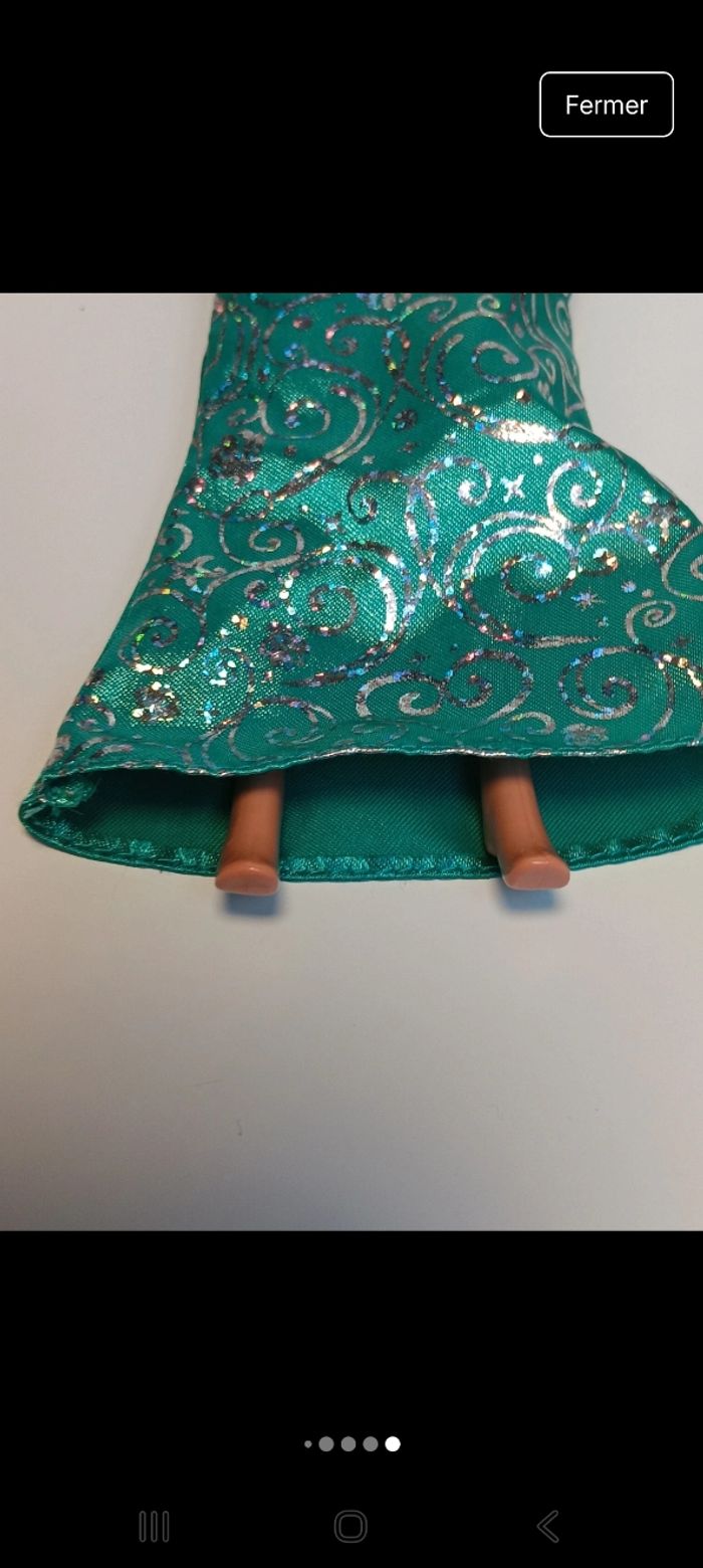 Poupée mattel Arielle princesse Disney Light Shine BDJ25 - photo numéro 7