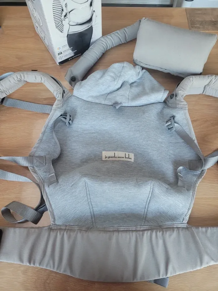 Porte-bébé hoodiecarrier jpmbb avec reducteur - photo numéro 2