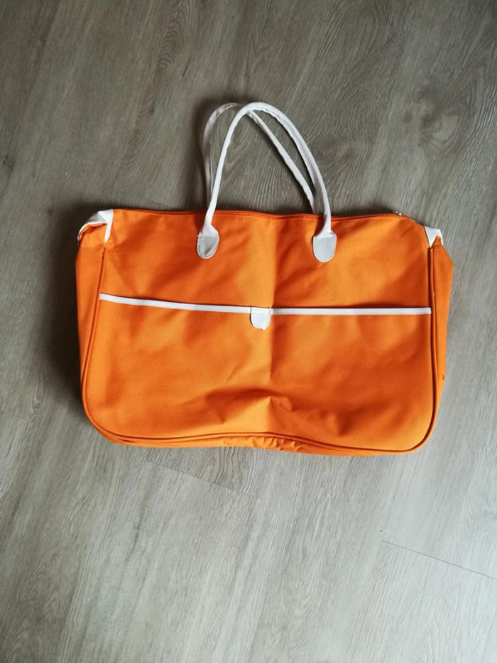 Sac orange neuf - photo numéro 5