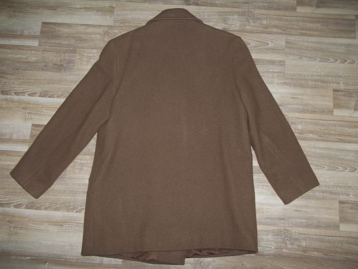 Manteau laine marron glacé (MT1) - photo numéro 3