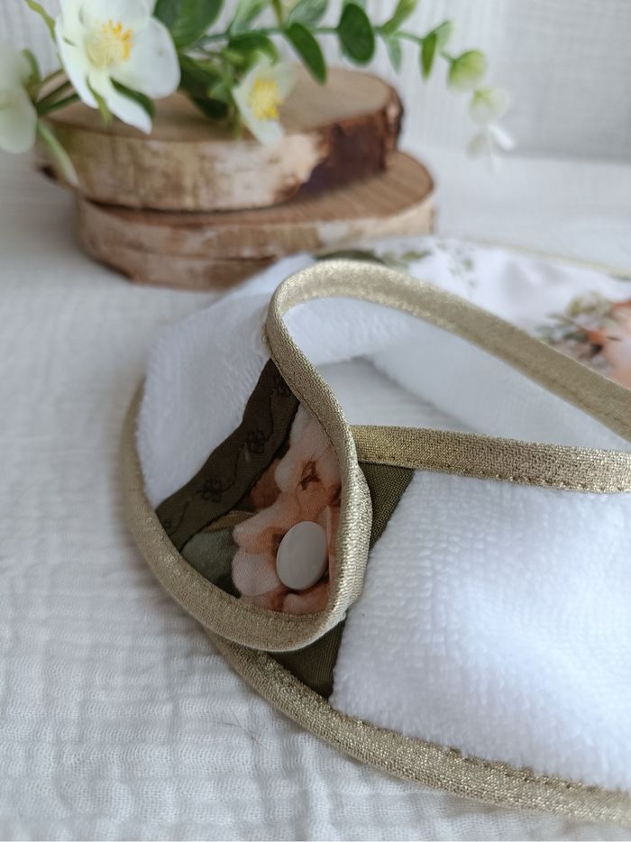 Bavoir naissance hérisson - photo numéro 2