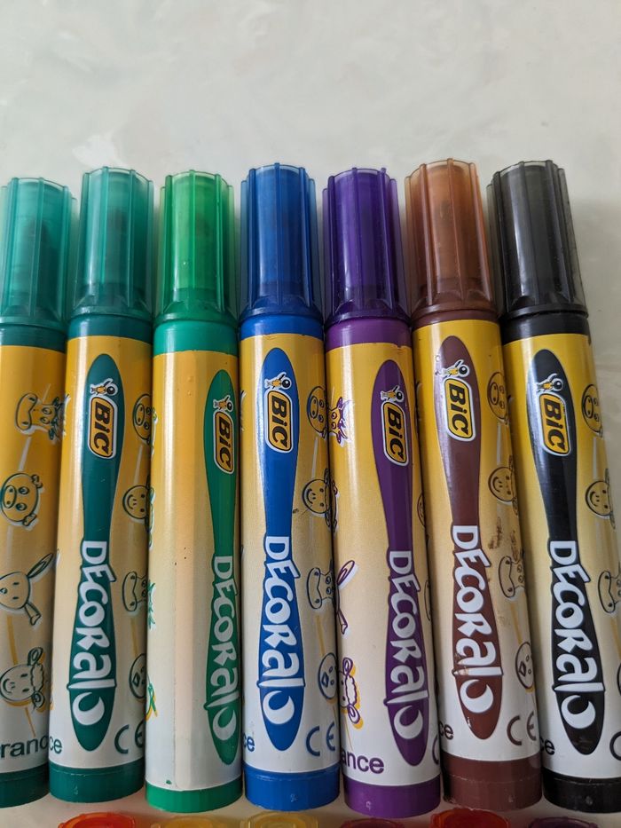 Lot de 13 feutres BIC kids Decoralo - photo numéro 3