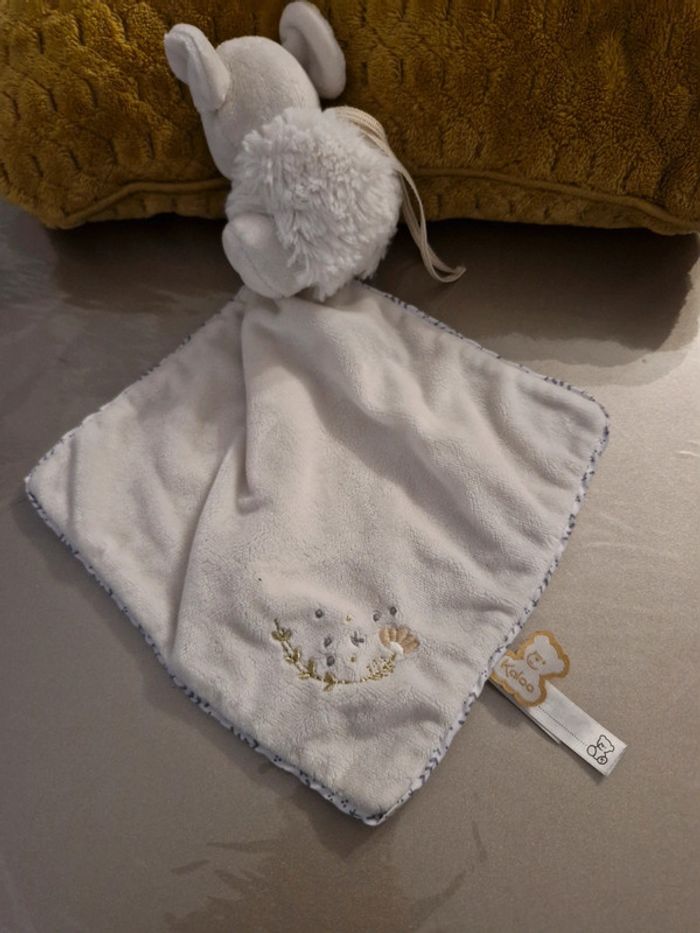 Doudou souris câline crème - photo numéro 3