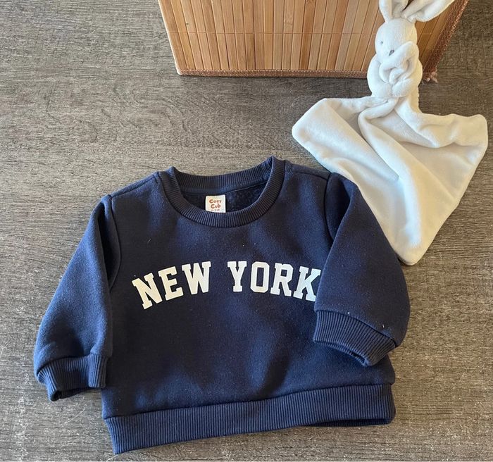 Pull 3 mois molletonné