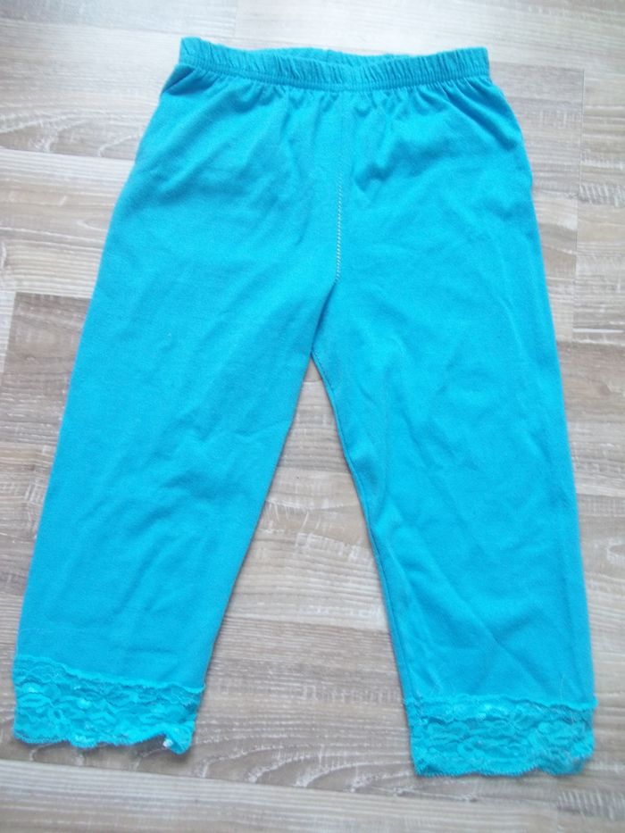 Corsaire dentelle bleu 8 ans