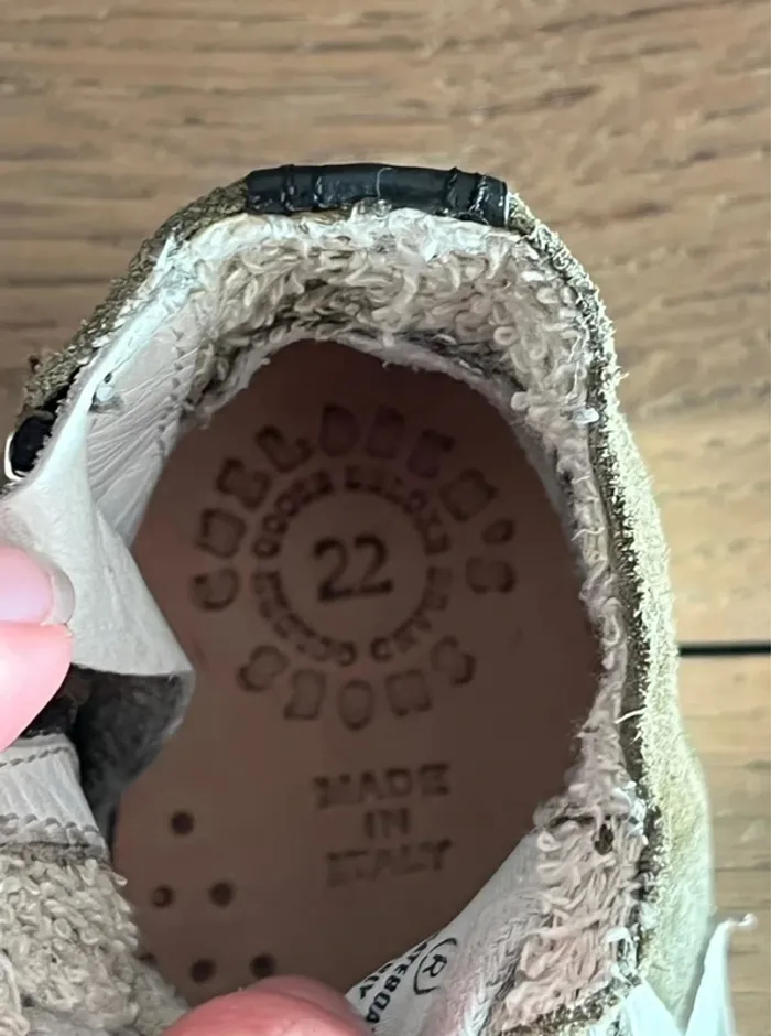 Baskets montantes kaki Golden Goose - photo numéro 7