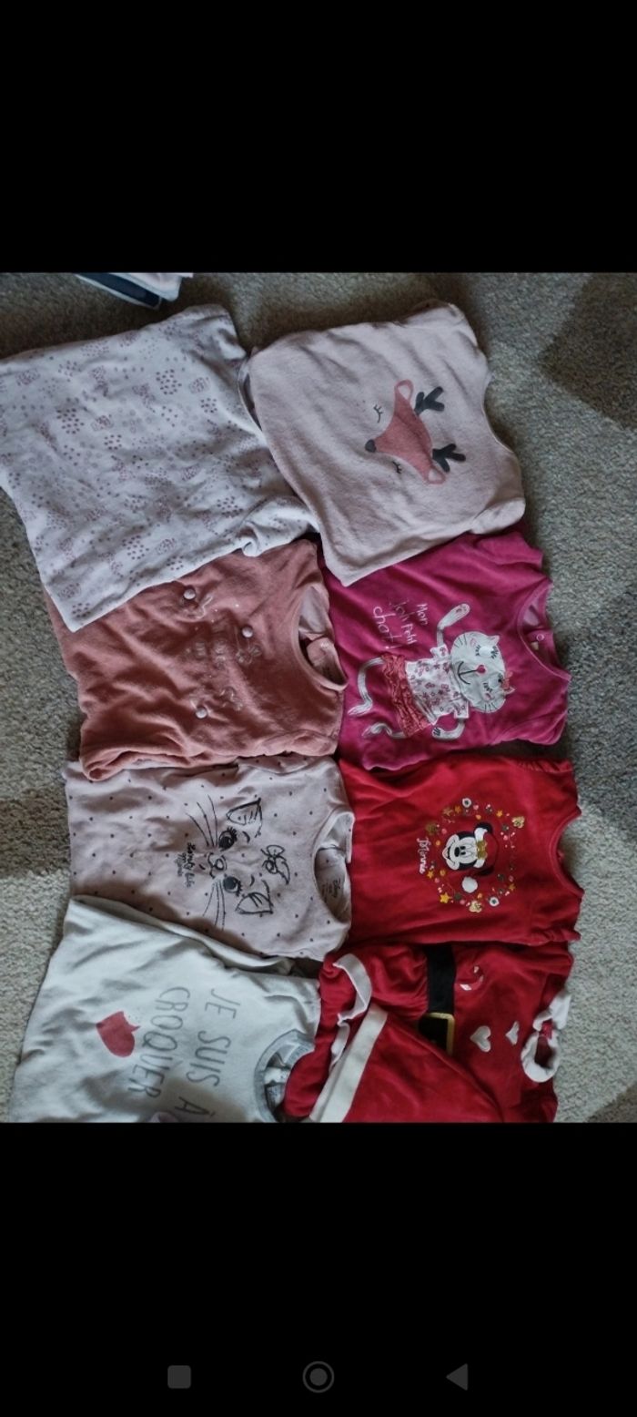Lot pyjamas 18 mois - photo numéro 2