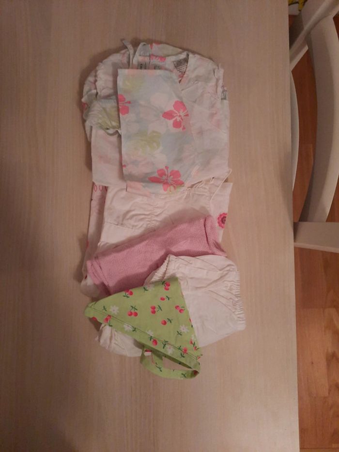 Lot été bébé fille 12 mois