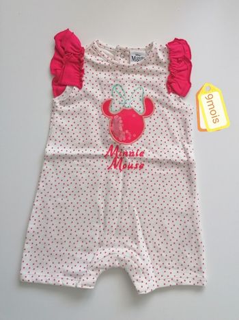 Barboteuse Minnie mouse