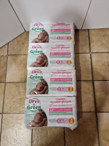 208 couches Love and Green taille 3