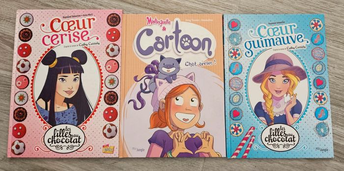 Lot 3 bd cartoon mistinguette