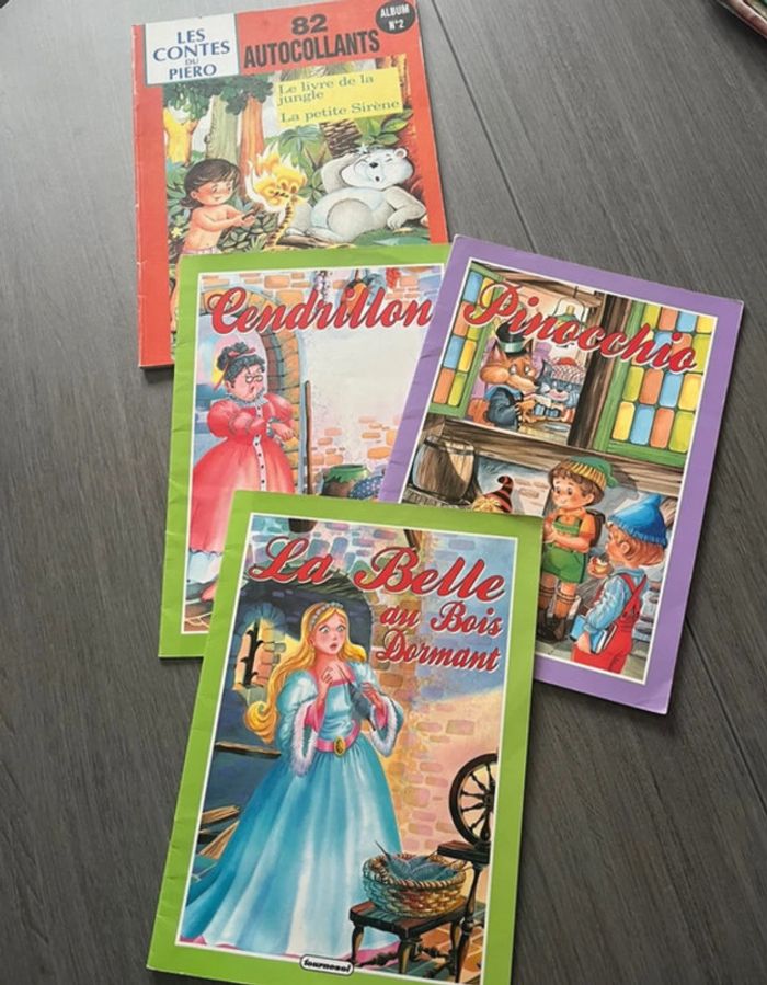 Livres de contes vintage 90s pour enfants