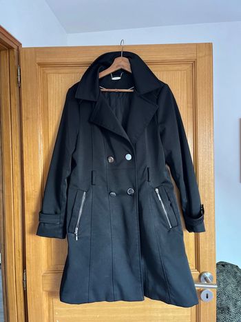 Manteau trench noir femme épais 42