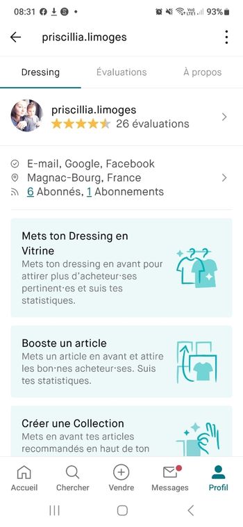 Vend vêtement  garçon et bébé
