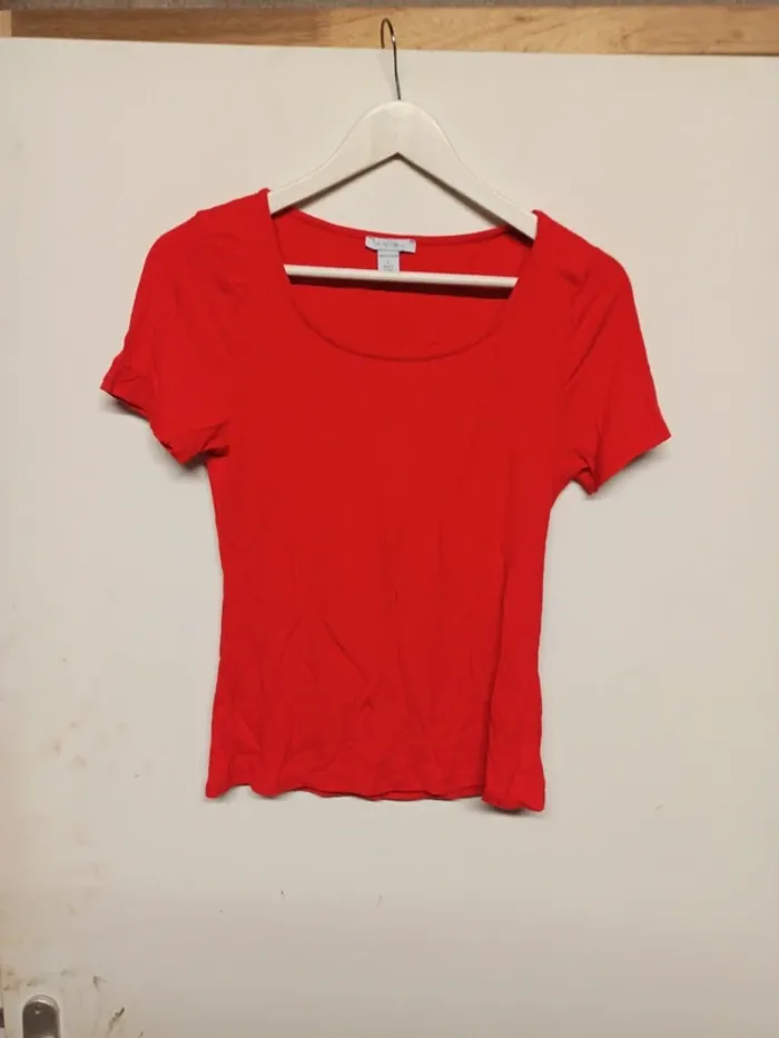 T shirt côtelé