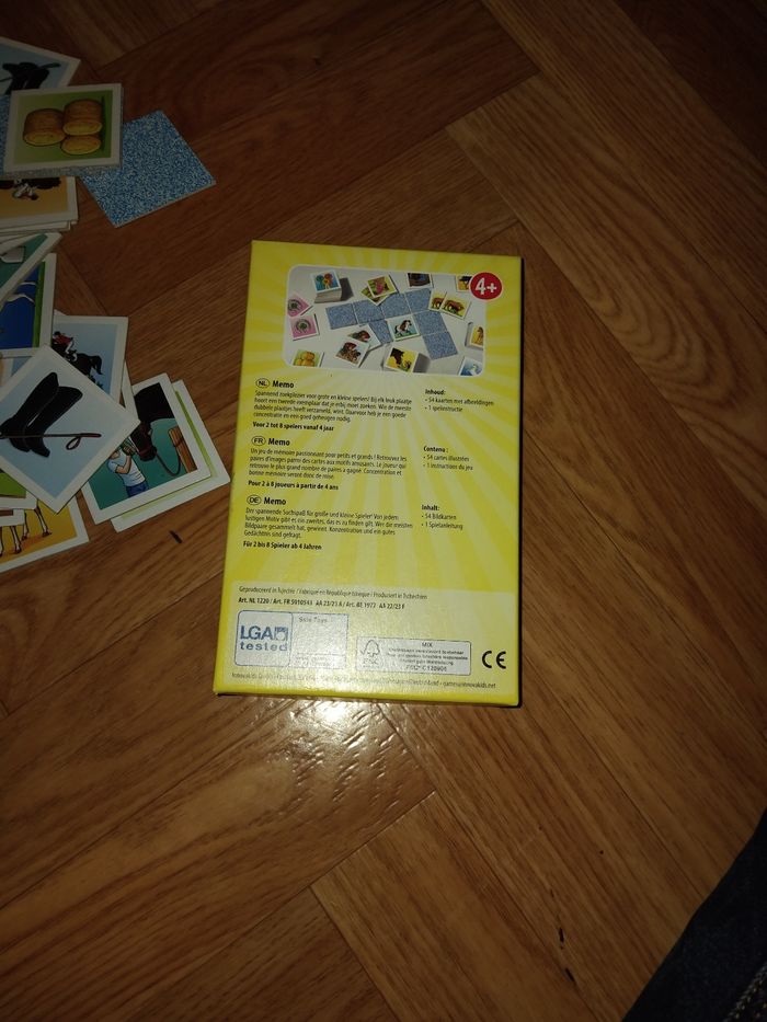Jeu memo - photo numéro 2