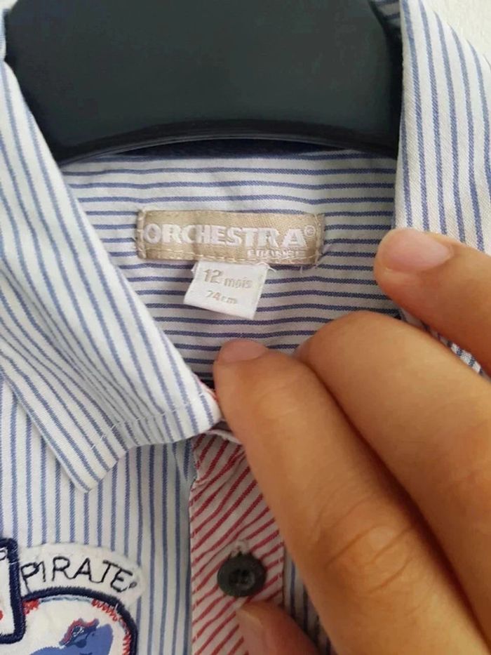 Chemise taille 12 mois - photo numéro 3