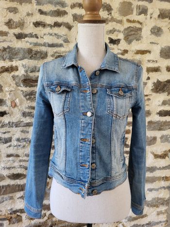 Veste en jean bleue claire Pimkie Taille 34