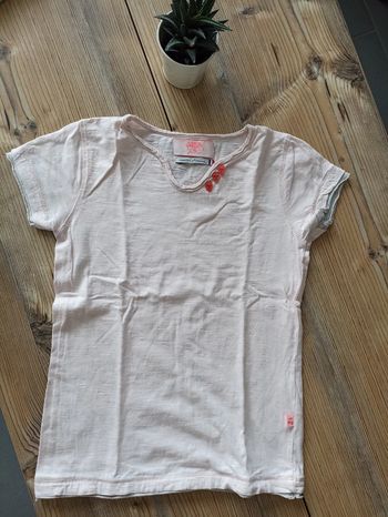 T shirt rose pâle