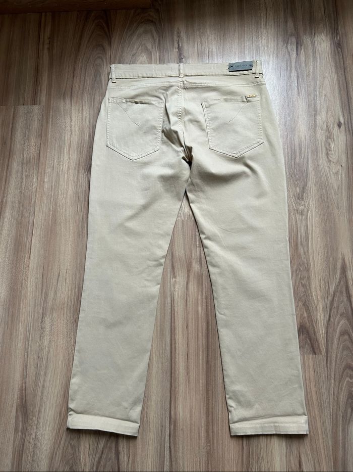 Jean beige uni Slim Homme Zara Tailles 42-44 - photo numéro 7