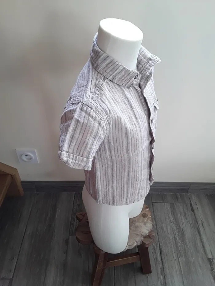 Chemise manches courtes 4 ans (102 cm) - photo numéro 5