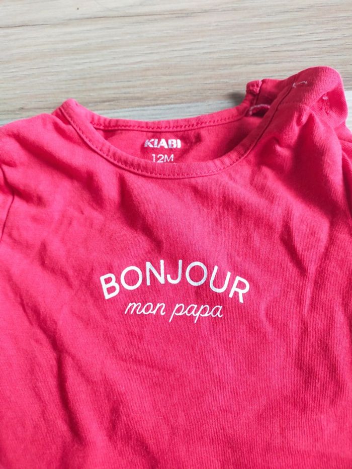 T-shirt manches longues 12 mois - photo numéro 2