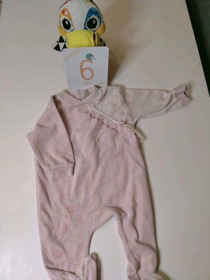 Pyjamas fille 6 mois - photo numéro 3