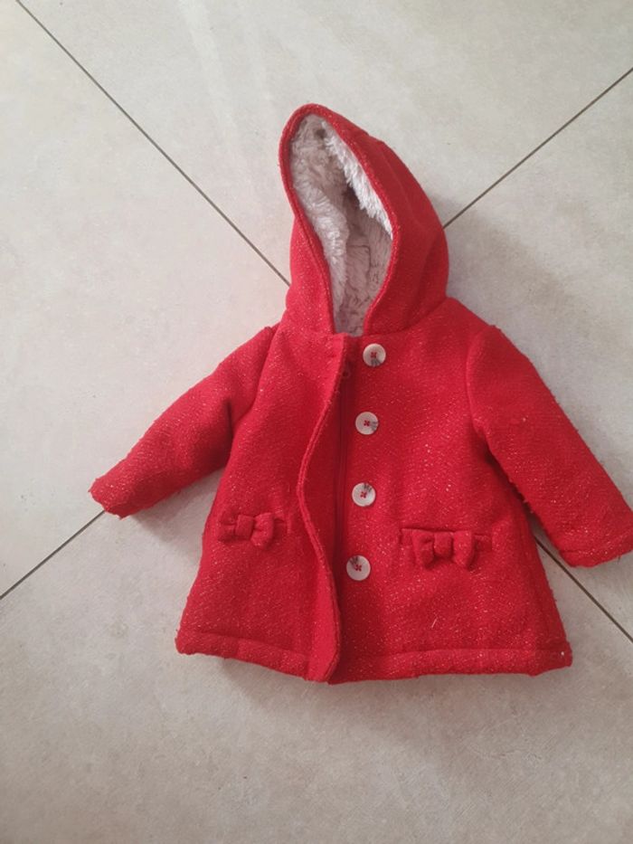 Veste d'hiver rouge