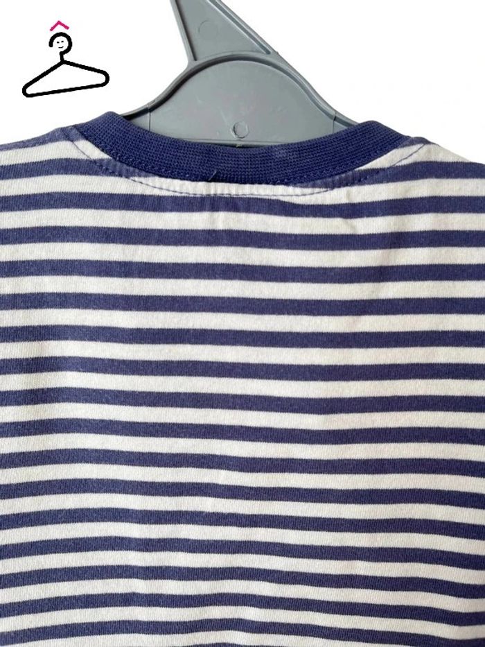 T-shirt à manches longues marinière - Sergent Major 6 mois - photo numéro 4