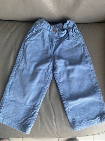 Pantalon velours