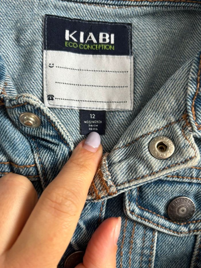 Veste en jean bébé Kiabi - photo numéro 2